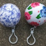 Promotional Flower Printed Ball Raincoats